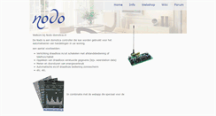 Desktop Screenshot of nodo-domotica.nl